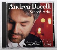Andrea Bocelli - Sacred Arias (Audio CD, 1999) w/ Myung-Whun Chung - $6.47