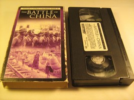 Vhs Documentary The Battle Of China Frank Capra World War Ii [Z11] - £5.01 GBP