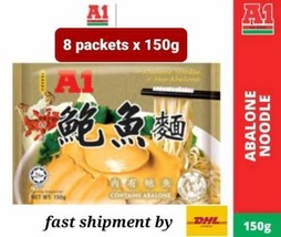 A1 Abalone Instant Noodles 150gx 8 Packs Contain Real Abalone -shipment ... - £85.48 GBP