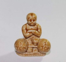 Wade Figurine From Red Rose Tea Whimsies Tan Circus Strongman Muscleman - £7.92 GBP
