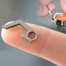 Bottle Opener Keyring EDC Pocket Gear Outdoor Camping Tool Mini Lightweight - $47.02 MXN
