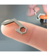 Bottle Opener Keyring EDC Pocket Gear Outdoor Camping Tool Mini Lightweight - $2.47