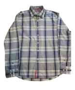 Mens Bugatchi Button Up Shirt: Shaped Fit: Size XL: SEE DESCRIPTION - $14.84