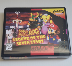 Super Mario RPG CASE ONLY Super Nintendo SNES Box BEST Quality Available... - £10.20 GBP