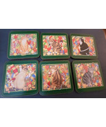 Pimpernel Christmas Cats Coasters Set of 6 - €12,56 EUR