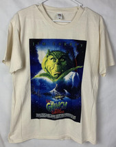 Vintage The Grinch T Shirt Movie Promo Tee Cinema Christmas Dr Suess Men’s Large - £80.36 GBP