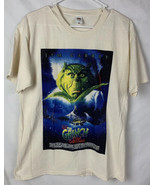 Vintage The Grinch T Shirt Movie Promo Tee Cinema Christmas Dr Suess Men... - £79.69 GBP
