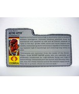 GI Joe Astro-Viper File Card Vintage Action Figure Accessory Part 1988 - $5.93