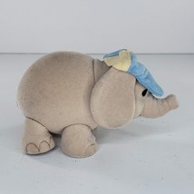 Precious Moments Noah&#39;s Ark Flocked Elephant Posable Figurine Applause - £23.97 GBP
