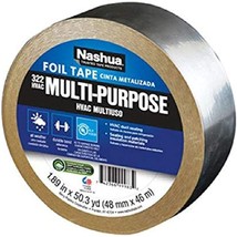 Premium Foil Tapes - 322-2-foil 2&quot;x50 yds aluminum foil tape - £18.71 GBP