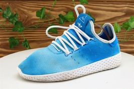 adidas pharrell williams Youth Boys Shoes Sz 4 M Blue Mesh Running - £17.28 GBP