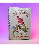 Sanrio My Melody and Friend Spiral Notebook Vintage 1976 Made in USA - $1,077.71 MXN