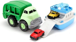 Green Toys Ferry Boat and Recycling Truck Bundle ~NEW~ - £31.18 GBP
