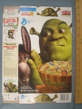2004 MT GENERAL MILLS Cereal Box SHREK&#39;S (not donkey&#39;s) MESSAGE BOARD [Y... - $16.32