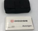 2008 Dodge Avenger Owners Manual Handbook with Case OEM P04B30008 - $26.99