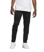 Adidas Mens Track Pants Black Tricot Pockets Moisture Wicking Elastic Waist - $65.99 CAD