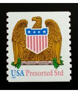 1998 10c Eagle &amp; Shield, Coil Scott 3270 Mint F/VF NH - $23.66 MXN