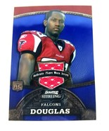 HARRY DOUGLAS 2008 Bowman Sterling Blue Jerseys 107/399 #173 Rookie RC - $77.65 MXN