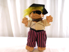 Vintage 1990&#39;s 11&quot; Halloween Pirate Troll Sinbad Russ Troll Kidz - £7.44 GBP