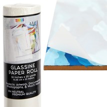 Glassine Paper Roll For Artwork, Crafts, And Baked Goods (36 Inches X 25... - £36.06 GBP