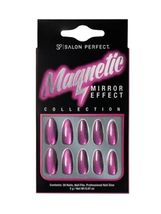 Salon Perfect Magnetic Mirror Effect Pink Glue-on Nail Set, Qty 30 - $16.95