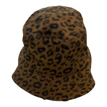 David and Young Leopard Print Bucket Hat | 100% Cotton | One Size Fits M... - $17.00