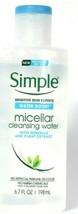 1 Simple 6.7Oz Water Boost Micellar Cleansing Water With Mineral &amp; Plant Extract - £12.78 GBP