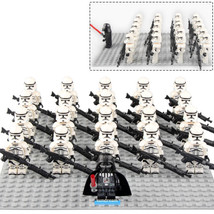 Star Wars Clone Trooper (Phase 2) Army Lego Moc Minifigures Toys Set 21Pcs - £26.37 GBP