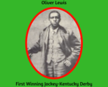 OLIVER LEWIS 8X10 PHOTO HORSE RACING PICTURE JOCKEY - $4.94