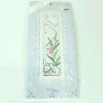 New Berlin Forever Friends 2186 Cross Stitch Bookmark Kit Vintage Sealed - $16.82