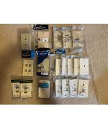 Single and Double gang phone jack wall plates and more - $39.99