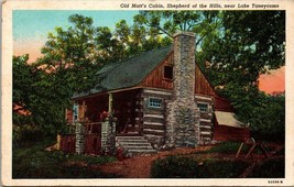 Old Matt&#39;s Cabin Shepherd of the Hills Near Lake Taneycomo MO Post Card PC1 - £3.14 GBP