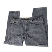 Lee Men&#39;s Regular Fit Straight Leg Jeans Size 40 X 30 Gray Wash Denim - €20,51 EUR