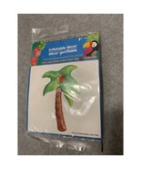 New Luau Inflatable Palm Tree 24 in Tall Inflated Size Party Decor - £6.09 GBP