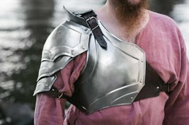 Medieval Gladiator Single Shoulder Breastplate Easy to Wear Armor Breast... - £84.49 GBP