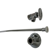 Signature Hardware SH251CP 5/8 x 3/8 x 20 in. Toilet Supply Kit - Chrome - £38.27 GBP