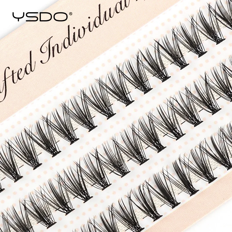 L eyelashes grafting makeup volume false eyelash extension 10 20 30d individual cluster thumb200