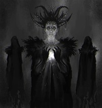 Haunted Amulet Dark Demonic Heart Hellfire Shadow Revenge Power Wealth Immortal - £153.24 GBP