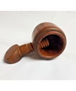 Antique Wood Barrel Nutcracker - $98.81