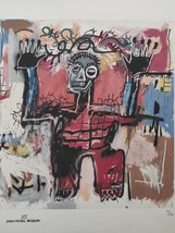 Jean-Michel Basquiat Signed Lithograph Red Leg King with Ceritficate - £54.27 GBP