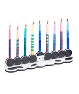 Rite Lite Hanukkah Cookies Menorah Adorable Chanukah Candle Holder Hand-... - $58.55 CAD