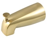 Kingston Brass K189A 4-3/4&quot; Integrated Diverter Tub Spout in Polished Brass - £27.90 GBP