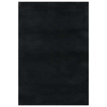  Shaggy Rug Black 100% Polyester Large Non-slip Shaggy Rug - $215.49