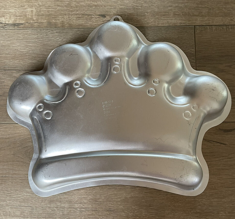 Wilton Princess Crown Shaped Cake Pan 2006 2105-1015 - £15.72 GBP