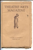 Theatre Arts-#2 2/1917-Farce As An Art Form, pix 7 info-100= years old-Little... - £151.19 GBP