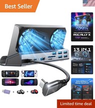 Advanced 10-Port Docking Station for Steam Deck &amp; ROG Ally with Ethernet... - $80.99