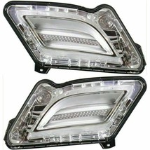 FIT VOLVO S60 2011-2013 LEFT RIGHT DAYTIME RUNNING LIGHTS BUMPER LAMPS D... - $166.31