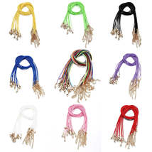 1.5mm Colorful Fauxs Leather Cord Adjustable Braided Rope, 10Pcs Lot - £2.42 GBP+