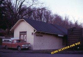 West Salisbury Somerset Co. PA B&amp;O Railroad Depot Slide 1975 RR - $292.66 MXN