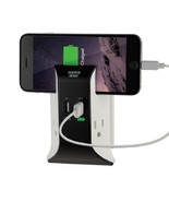 Sharper Image Visual Charge USB Wall Plate Charger - TS1802 - $308.69 MXN